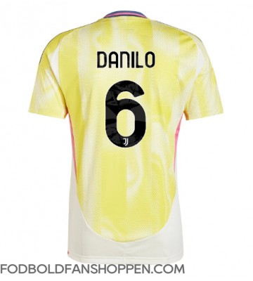 Juventus Danilo Luiz #6 Udebanetrøje 2024-25 Kortærmet